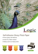 Imagen producto PAPEL AUTOADHESIVO FOTO GLOSSY 115GR. A4 20H