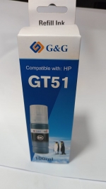 imagen TINTA ALTERNATIVA HP GT51/GT53 NEGRO (100ml)
