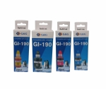 imagen COLOR PACK TINTA GYG CANON GI190 (4 COLORES) ALTERNATIVO PREMIUM