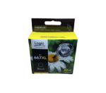 imagen CARTUCHO DE TINTA  LOGIC ALTERNATIVA HP667XL NEGRO (22ml - 700 Pág.Aprox.) (HP 667N)