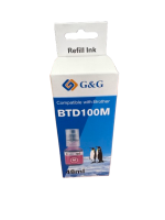 imagen TINTA ALTERNATIVA PREMIUM GYG BROTHER BTD100 MAGENTA
